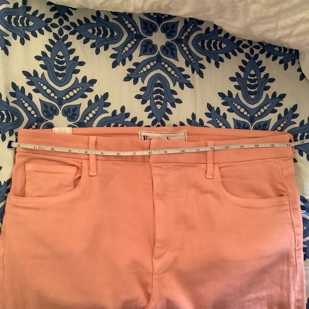 Frank & Eileen Galway Wide Leg Cropped Jeans Taffy SZ 32/12 - Picture 12 of 15